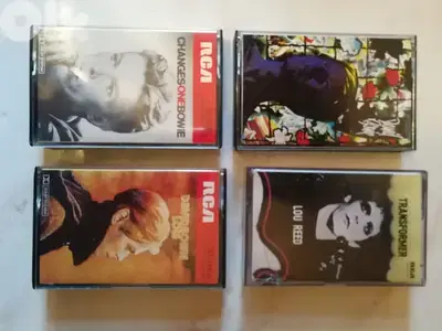 David Bowie audio cassettes read details