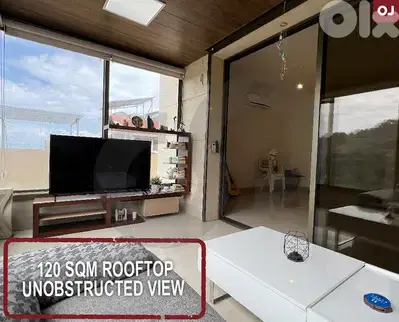 Modern 2-Bedroom -Private Rooftop in Quiet Fanar Street REF#OJ120349