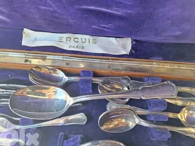 set of 94 pieces silver ercuis France original