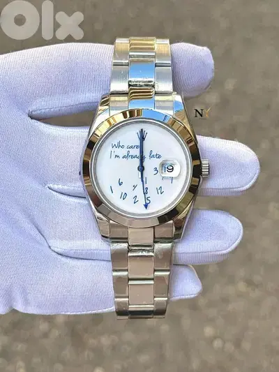Rolex Who Cares I'm Always Late