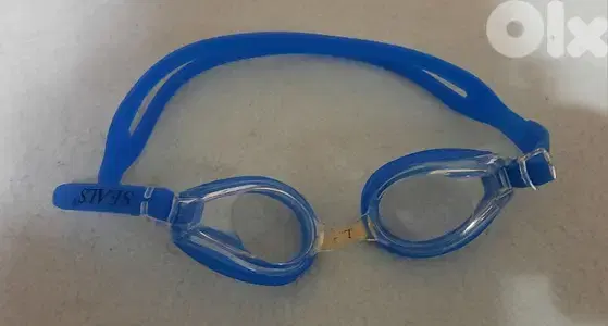 Swimming Goggles. Blue. Customized that can fit any prescription.
