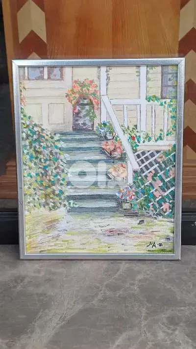 لوحة رسم زيتي اوروبية