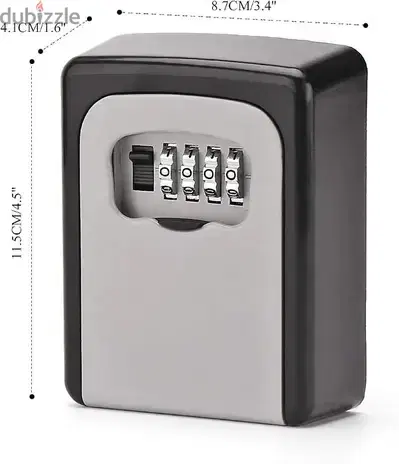 key safe with combination lock