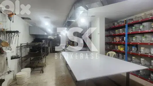 L17753-Fully Equipped Ready-To-Move Warehouse For Sale in Baabda