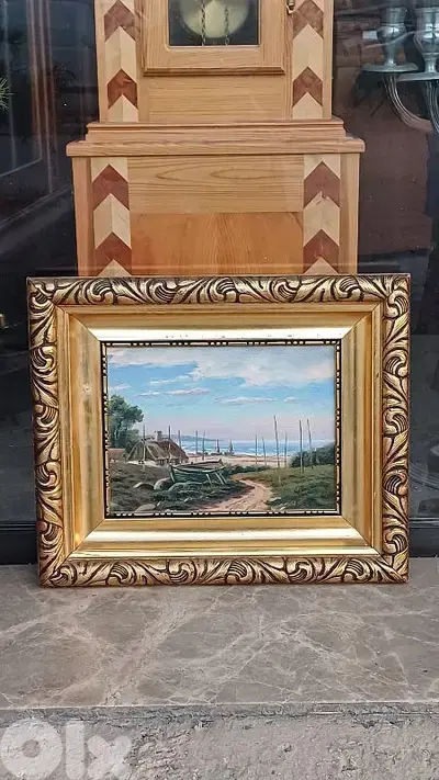 لوحة رسم زيتي اوروبية