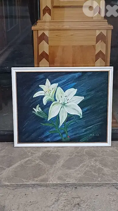 لوحة رسم زيتي اوروبية