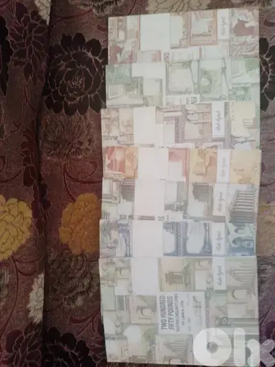 كاتالوكات العملة البنانية ورق من ليرة إلى 250 ليرة
