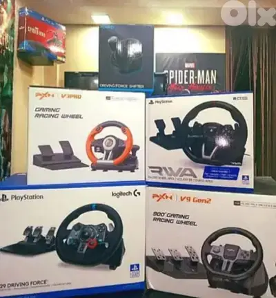 steering wheels for pc / ps3/ps4/ps5/xbox/nintendo switch starting 75$