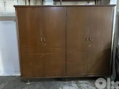 خزانة اربع درف خشب زان انتيك