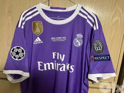 Real Madrid history kit 2017 the final mention ronaldo 7