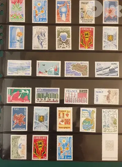 Régions De France x 26 stamps Regions of France