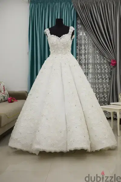 Luxury Sparkling Wedding Dress – Like New