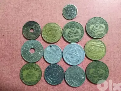 عملات لبنانية اصدار 1925 وطالع سعر الحبة 5 دولار
