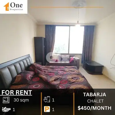 CHALET FOR RENT IN TABARJA