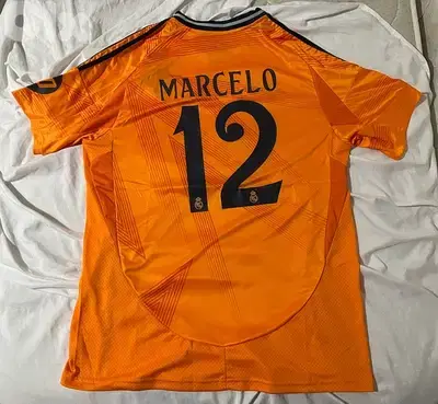 Real madrid THIRD jersey 24/25 Marcelo celebration
