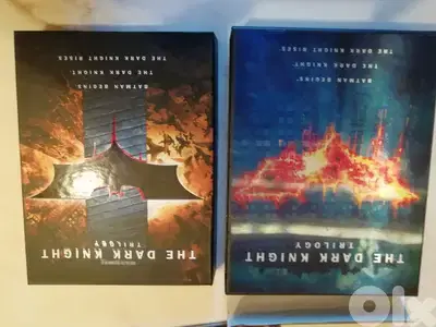 Batman The Dark Knight Trilogy DVD Limited Edition lenticular Boxset