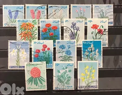 Lebanon used sets stamps