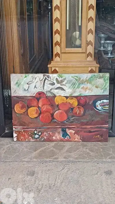 لوحة رسم زيتي اوروبية