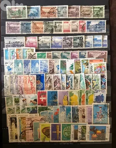 Lebanon used stamps