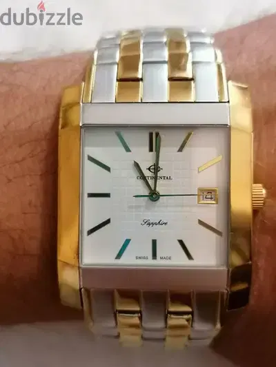 continental watch suiss made