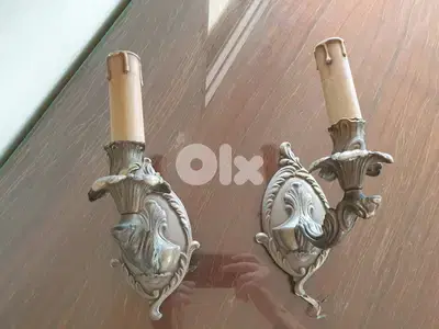Candle wall lights
