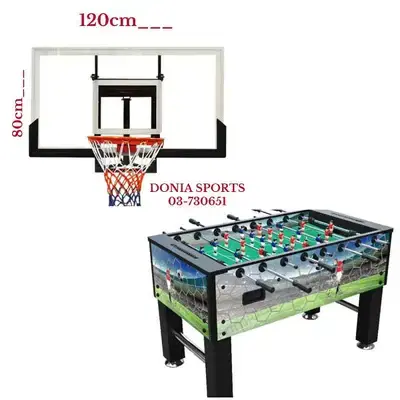 only 350$ for (2items) basketball hoop mounted + babyfoot