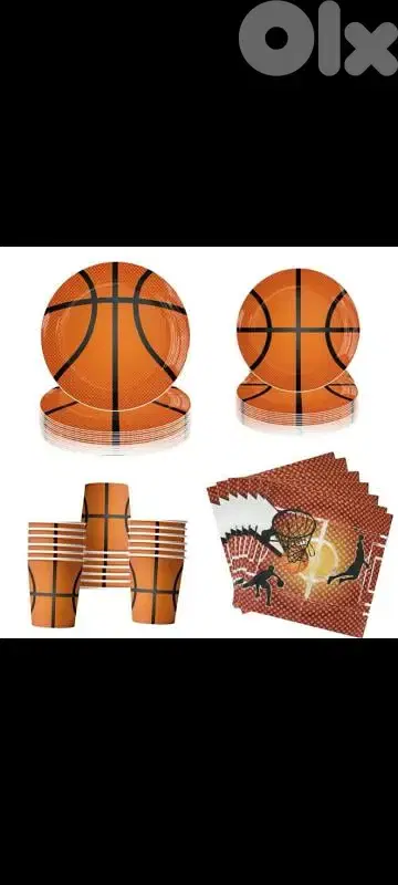 basketball birthday decoration