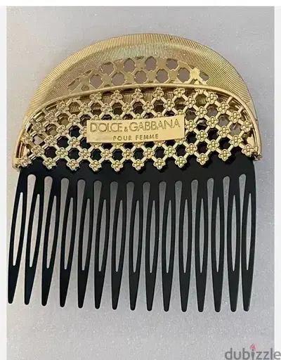 dolce and gabbana hair comb