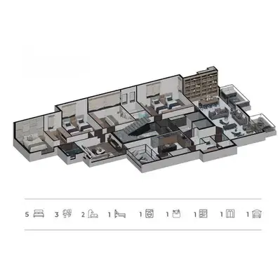 RWB110RR - Mega apartment for sale in Tripoli