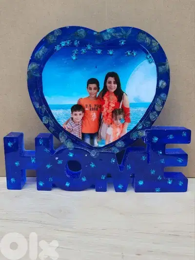 Resin home sweet memory keepsake