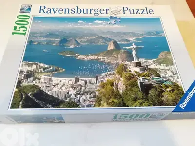 Ravenzburger "A view over Rio" puzzle 1500 pcs 80*60 cm used