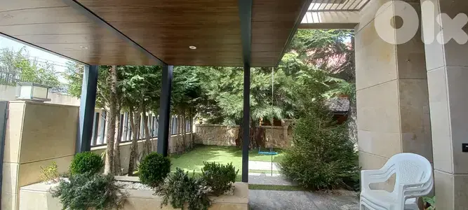 LUX Triplex Villa+garden+mountain view 4sale in fakra - للبيع في فقرا
