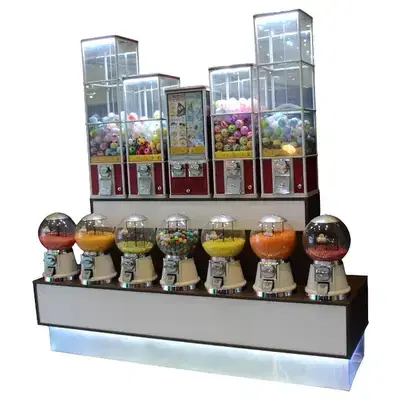 CANDY DROP CD121 - Coin Operated Vending Machine Station (Refurbished)