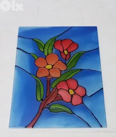 vitrail painting size A3