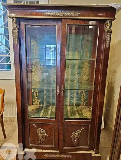 فيترين فرنسي امبير مميزة انتيك قديمة سعر لقطة vitrine