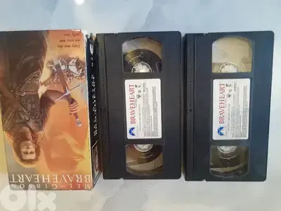 Brave heart double original  VHS cassette tape