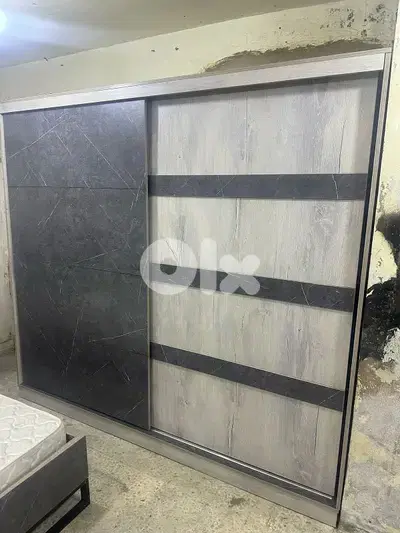 اوضة نوم شغل توصاية شبه جديدة مع فرشة سحاب