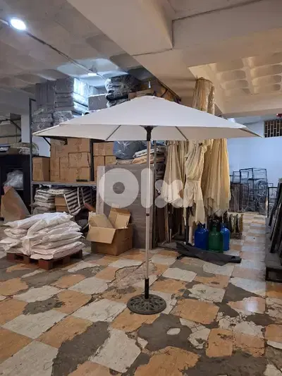 Aluminum beach umbrella