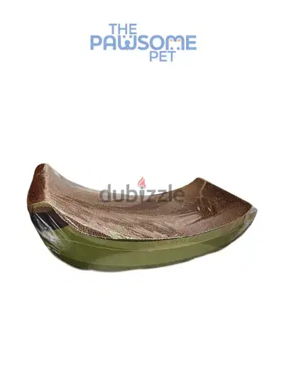 Pawsome's cat scratcher banana shape