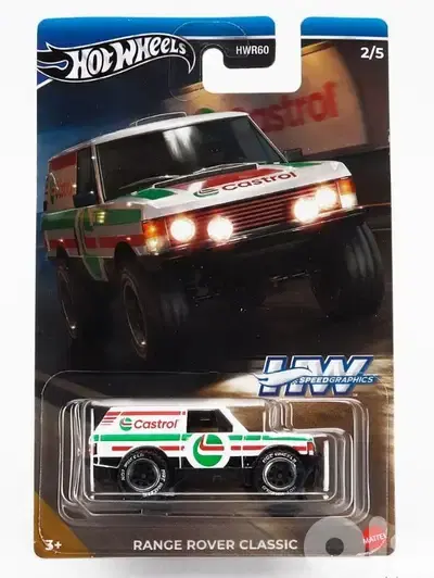 Hot Wheels Range Rover Classic diecast car model 1;64.