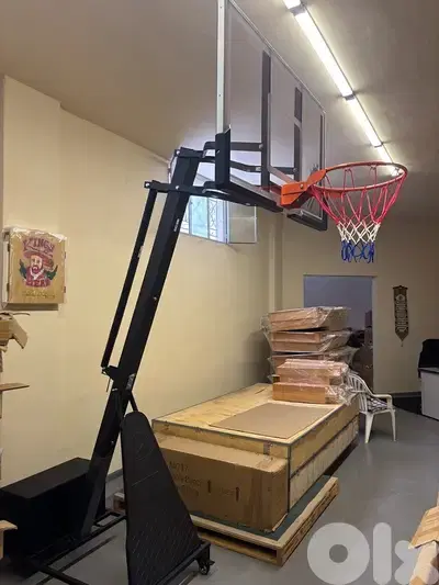 Olympic Adjustable Basketball Hoop