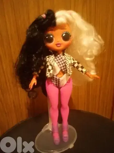 WINTER DISCO DOLLIE LOL Black&white MGA Great wearing outfit+Shoes=34$