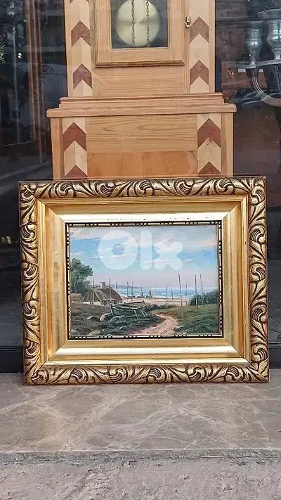 لوحة رسم زيتي اوروبية