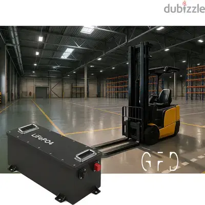 12V/24V/48V Lithium Solution for Order Picker Forklifts