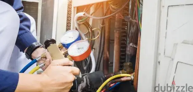 تعبئة غاز مكيفات وصيانة