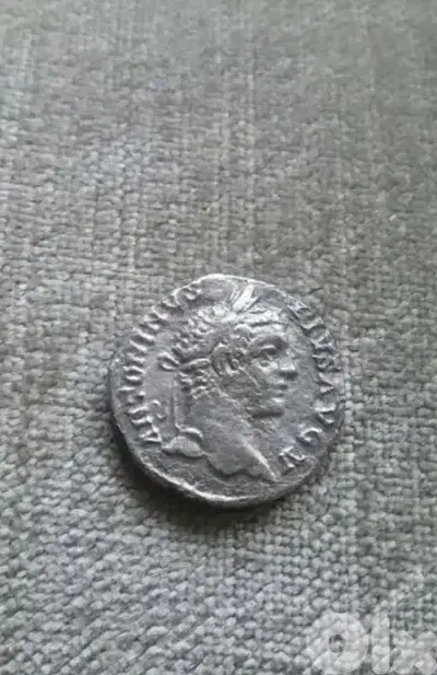 Ancient Roman Silver Coin Denarius Silver Emperor Domitian year 81 AD