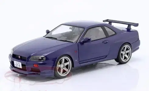 Nissan Skyline GT-R (R34) 1999 diecast car model 1;18