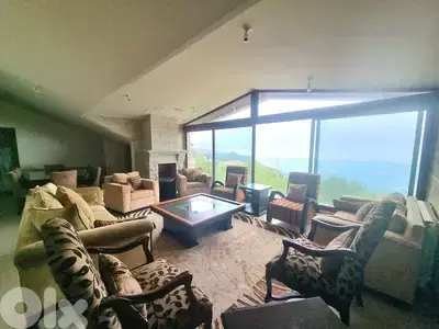 Luxurious Villa+Panoramic View 4 Sale in Sawfar -فيلا للبيع في صوفر