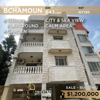 Building for sale in Bchamoun NY130 مبنى للبيع في بشامون