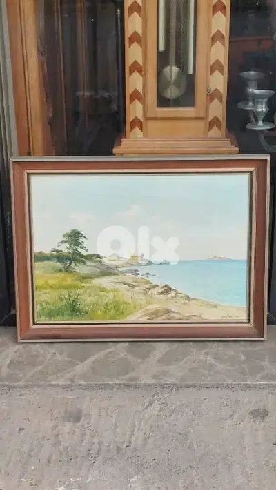 لوحة رسم زيتي اوروبية